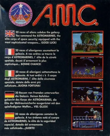 A.M.C. - Astro Marine Corps_Disk1 box cover back